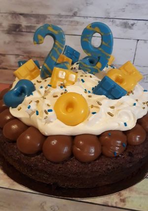 Una foto de Torta brownie en molde de 24/26 cm