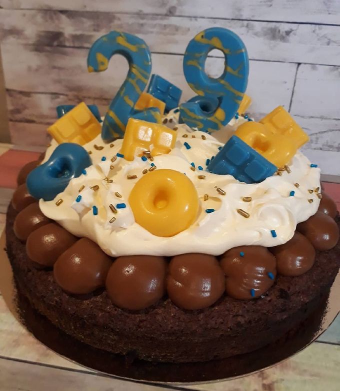 Una foto de Torta brownie en molde de 24/26 cm