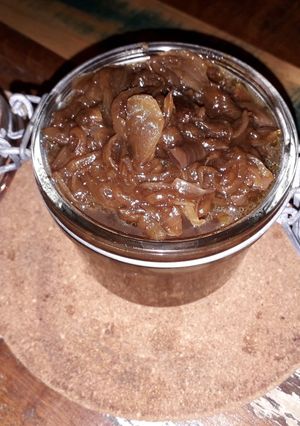 Une photo de Confit d'oignons