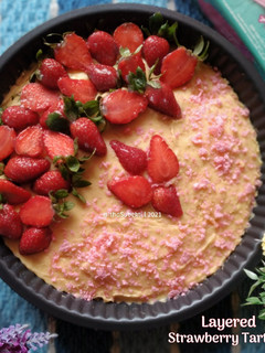 Foto resep 186. Layered Strawberry Tart
