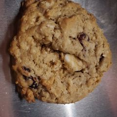 A picture of My White Chocolate Cranberry Oatmeal Cookies.