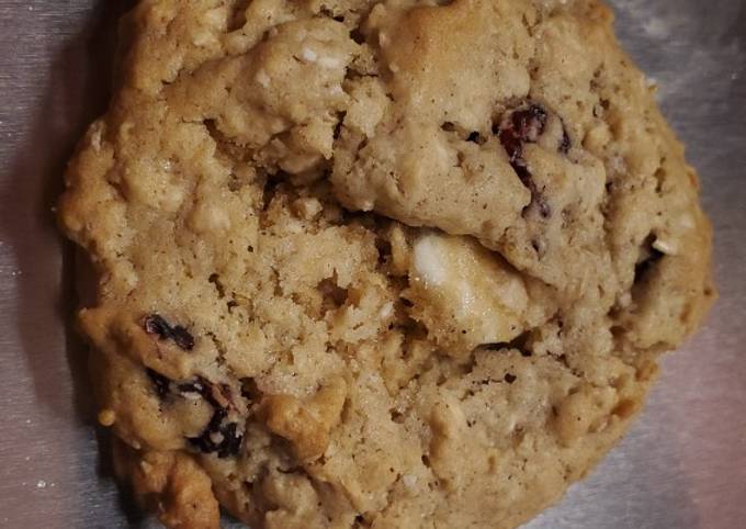 Step-by-Step Guide to Make Speedy My White Chocolate Cranberry Oatmeal Cookies