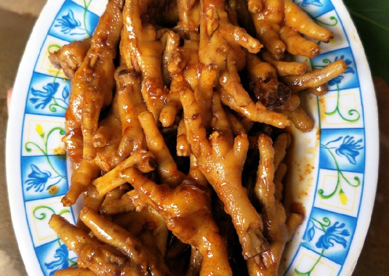 Ceker pedas manis