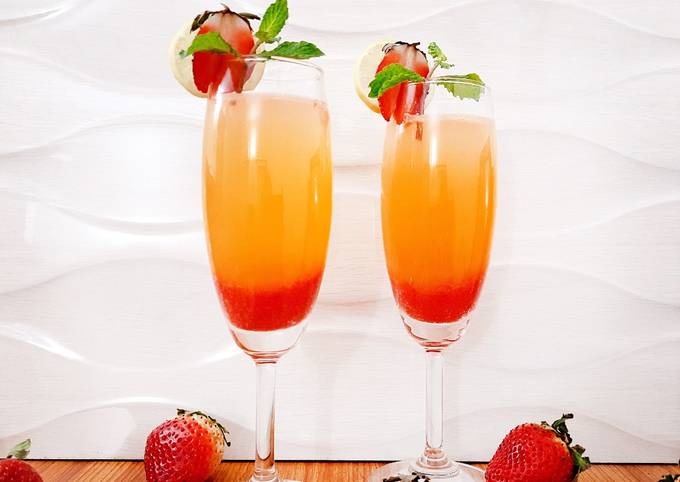 Strawberry Mimosa