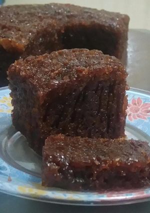 Foto resep Kue sarang semut / bolu karamel