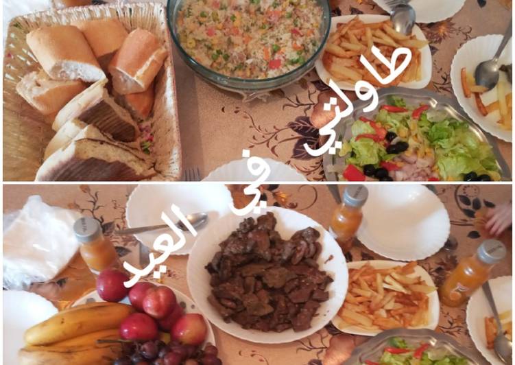 الكبدة تع البقري مع القلب تتبيلة وحدة بنة لاتقاوم