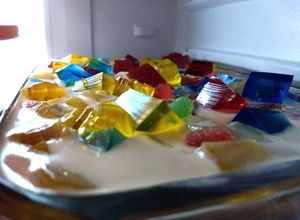 Una foto de Gelatina de mosaico