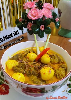 Foto resep Gulai Daging Sapi mix Telur Puyuh