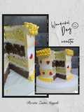 Kek Span Vanila Coklat