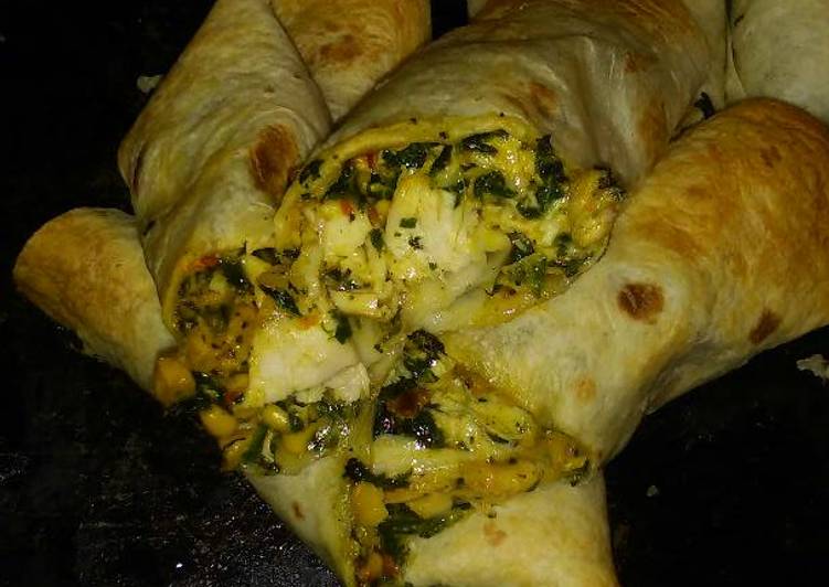 Recipe of Quick Easy Southwestern Chicken Egg Rolls