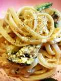 Light Zucchini Carbonara After a Run