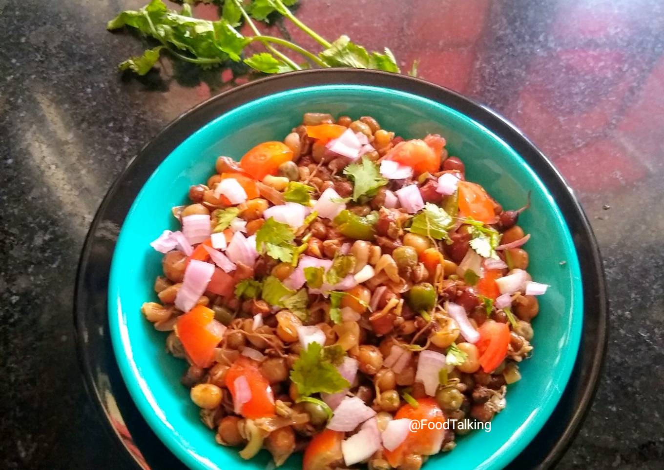 Mixed Sprouts Chaat