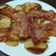 Papas al horno con panceta