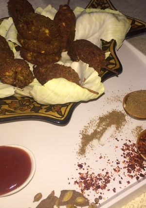 A picture of Soya Sekh Kabab.