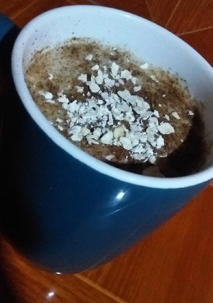 Una foto de Atol de avena con banano