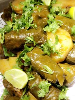 صورة لوصفة ورق عنب قاطع 👌🏻🤤