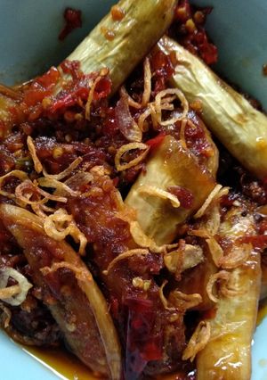 Foto resep Sambal terong ibuk