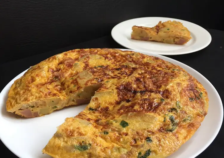 Resep Terbaik Spanish Omelette (Few Ingredients) Gurih Mantul