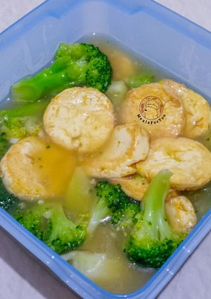 Foto resep Brokoli Tofu Saus Tiram - Resep Anak Kost