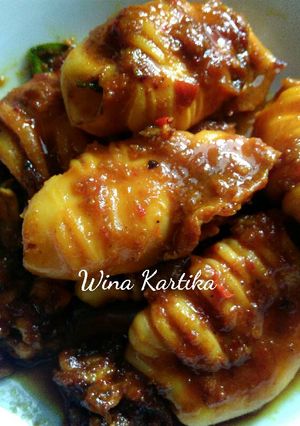Foto resep Cumi Pedas Manis Bakar Teflon