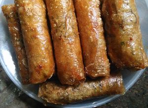 Hình của món Nem rán.