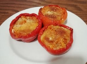 Foto di Peperoni ripieni di riso basmati