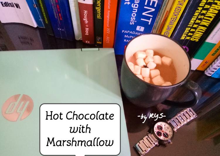 Langkah Mudah untuk Membuat Hot Chocolate with Marshmallow ☕ yang Menggugah Selera