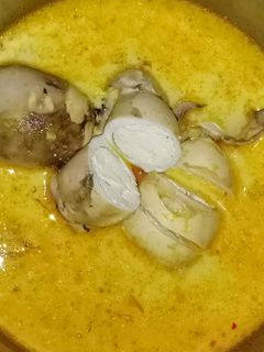 Foto resep Gulai cumi isi tahu