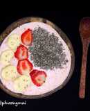 Sinh tố dâu chuối 🍓🍌