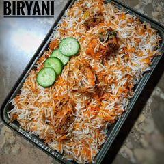 A picture of Tandoori biryani.