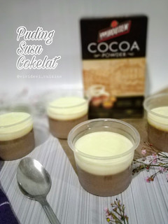 Foto resep Puding Susu Cokelat