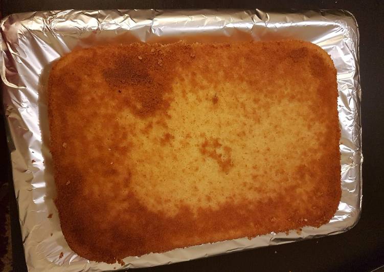 Simple Way to Prepare Homemade Vanilla cake
