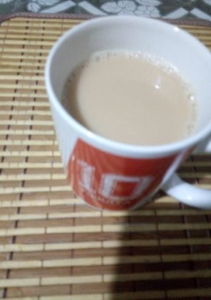 Una foto de Agua de habas con quaker