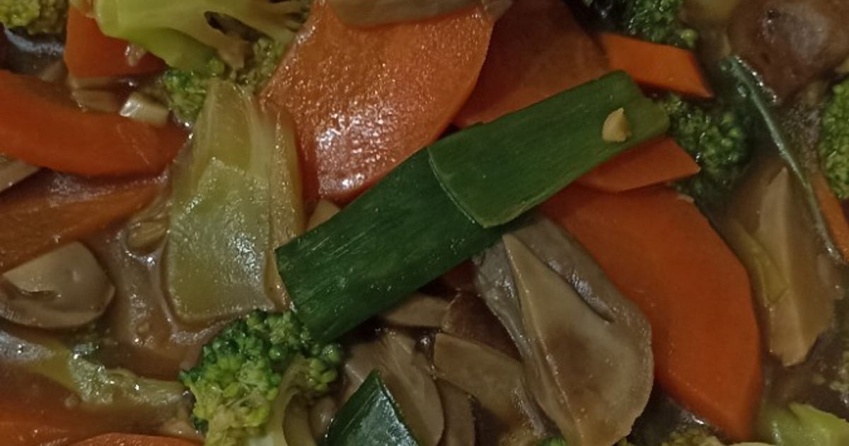 Capcay Jamur Brokoli