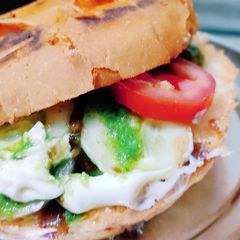 Veg burger A picture of Veg burger.