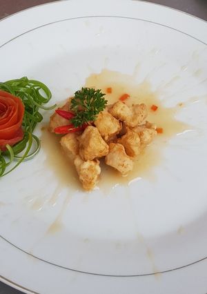 Foto resep Ayam lemon masak kanton