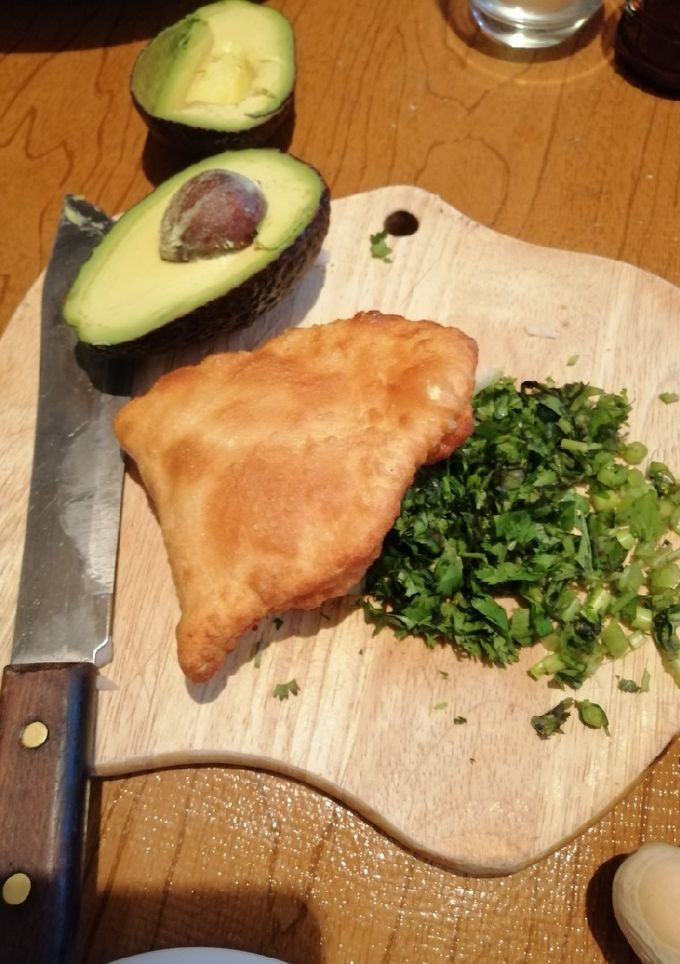 Una foto de Empanadas de camarón