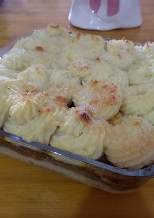 Una foto de Pastel de papa