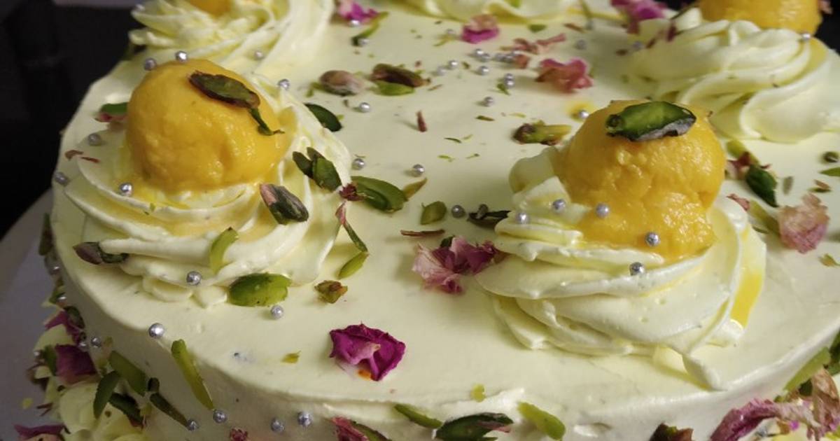The Fusion Sweet Rasmalai Cake - Online Cake Delivery from Bakersfun