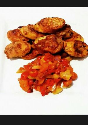 A picture of Plantain Tempura.