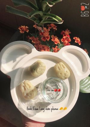 Hình của món Ăn dặm - Bánh khoai lang nhân phomai.