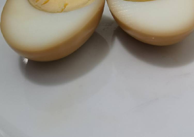 Simple ramen eggs
