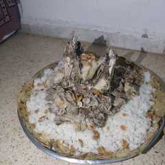 รูปของ المنسف على الحطب