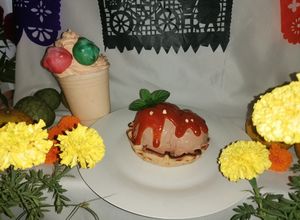 Una foto de Mousse chocó tenebroso 🍁🕸️🧡