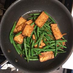 Tofu and vegetables stir fry A picture of Tofu and vegetables stir fry.