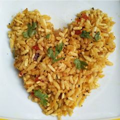 A picture of Murmura pulao.