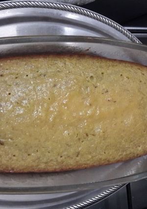 Una foto de Budín de banana sin gluten