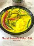 🍁Gulai Lemak Telur Itik