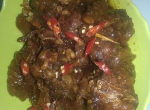 Foto resep Daging domba asam manis pedas