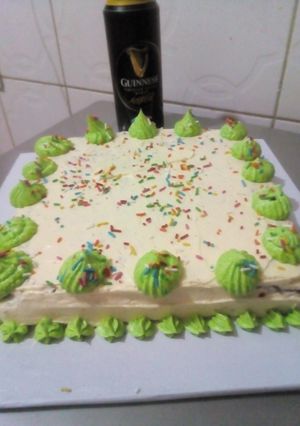 A picture of Chocolate Guinness cake.